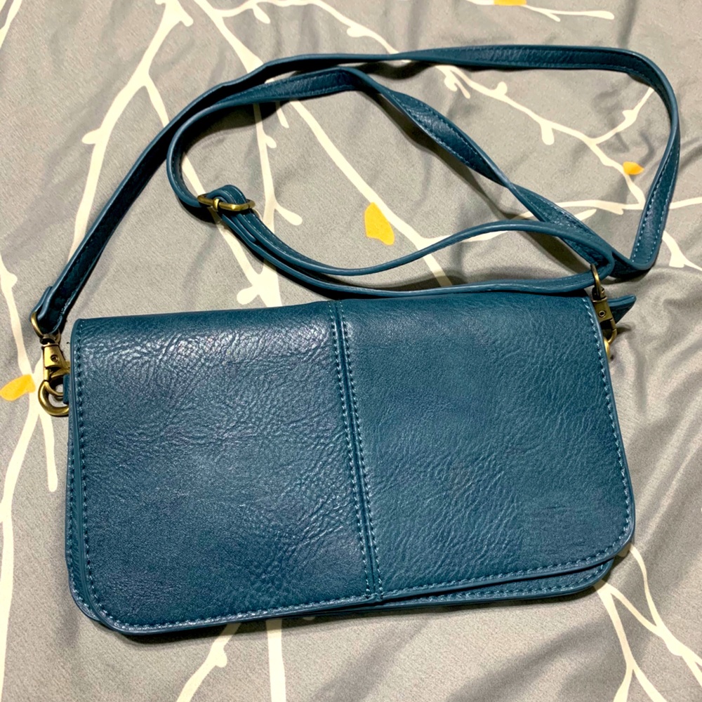 Butter soft leather crossbody